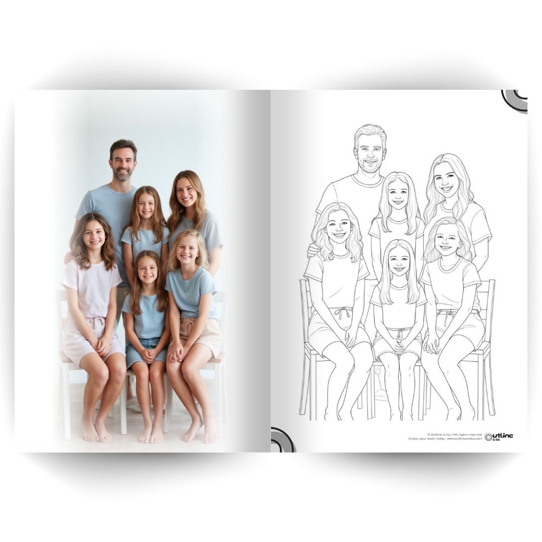 Color The Moments That Matter Coloring Books by Outline & Co.
