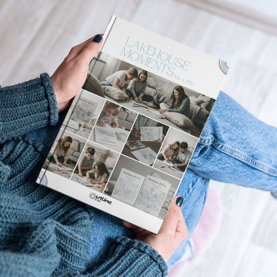 Color The Moments That Matter Coloring Books by Outline & Co.